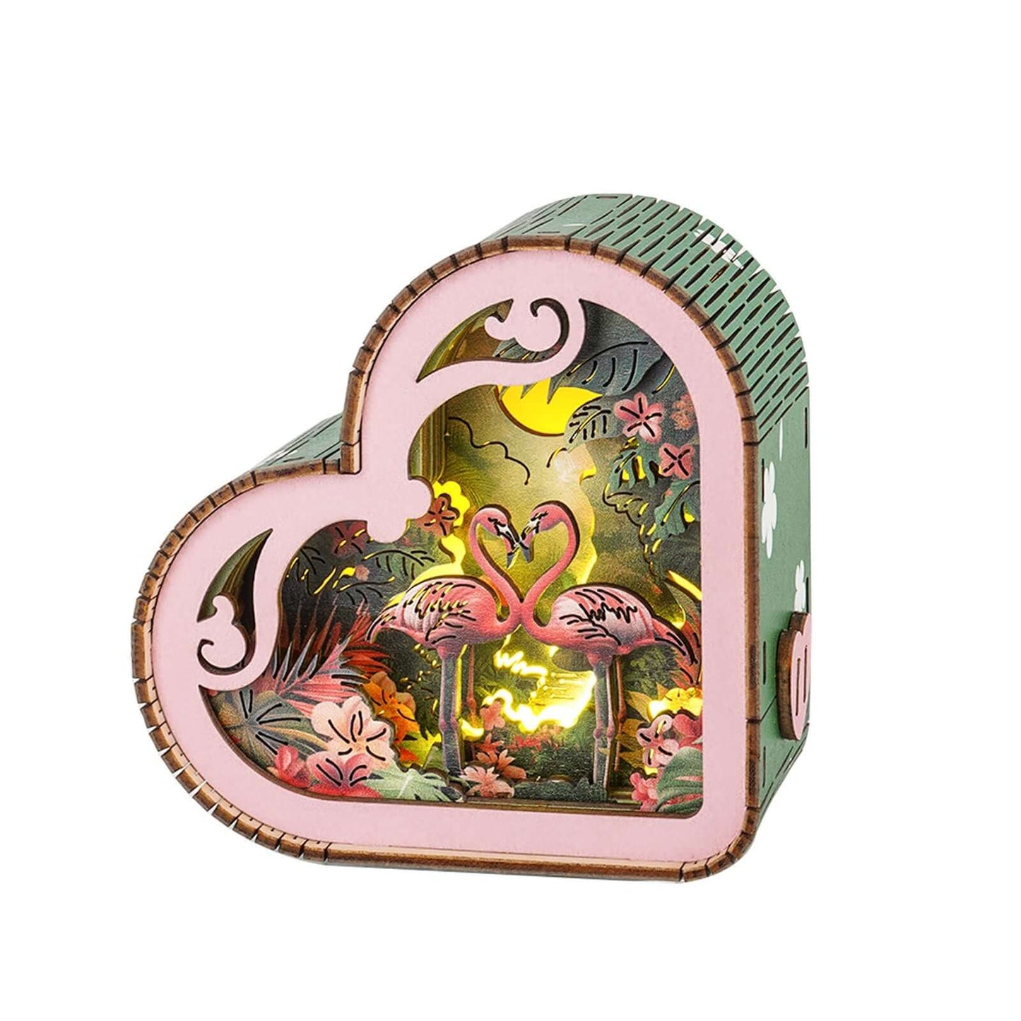 3D Wooden Puzzle Night Light, DIY kits for adults