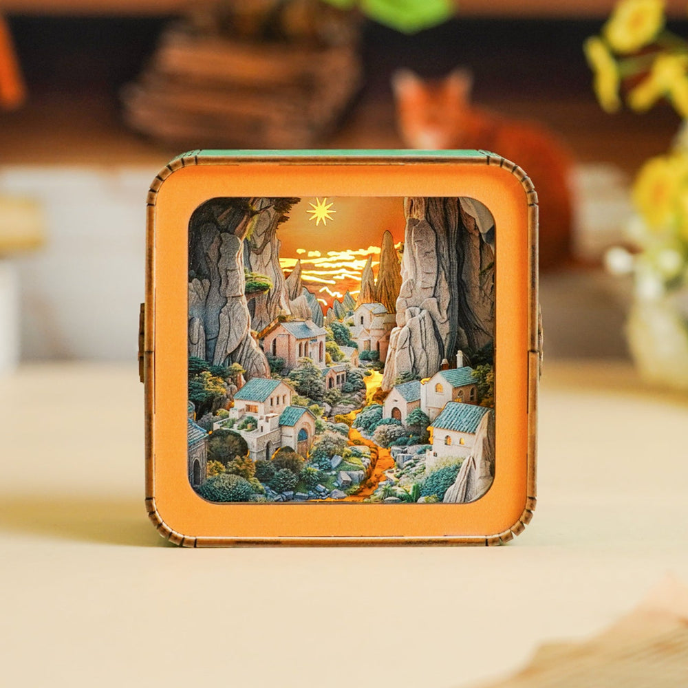 3D Wooden Puzzle Night Light, DIY kits for adults