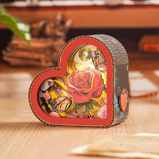 3D Wooden Puzzle Night Light, DIY kits for adults