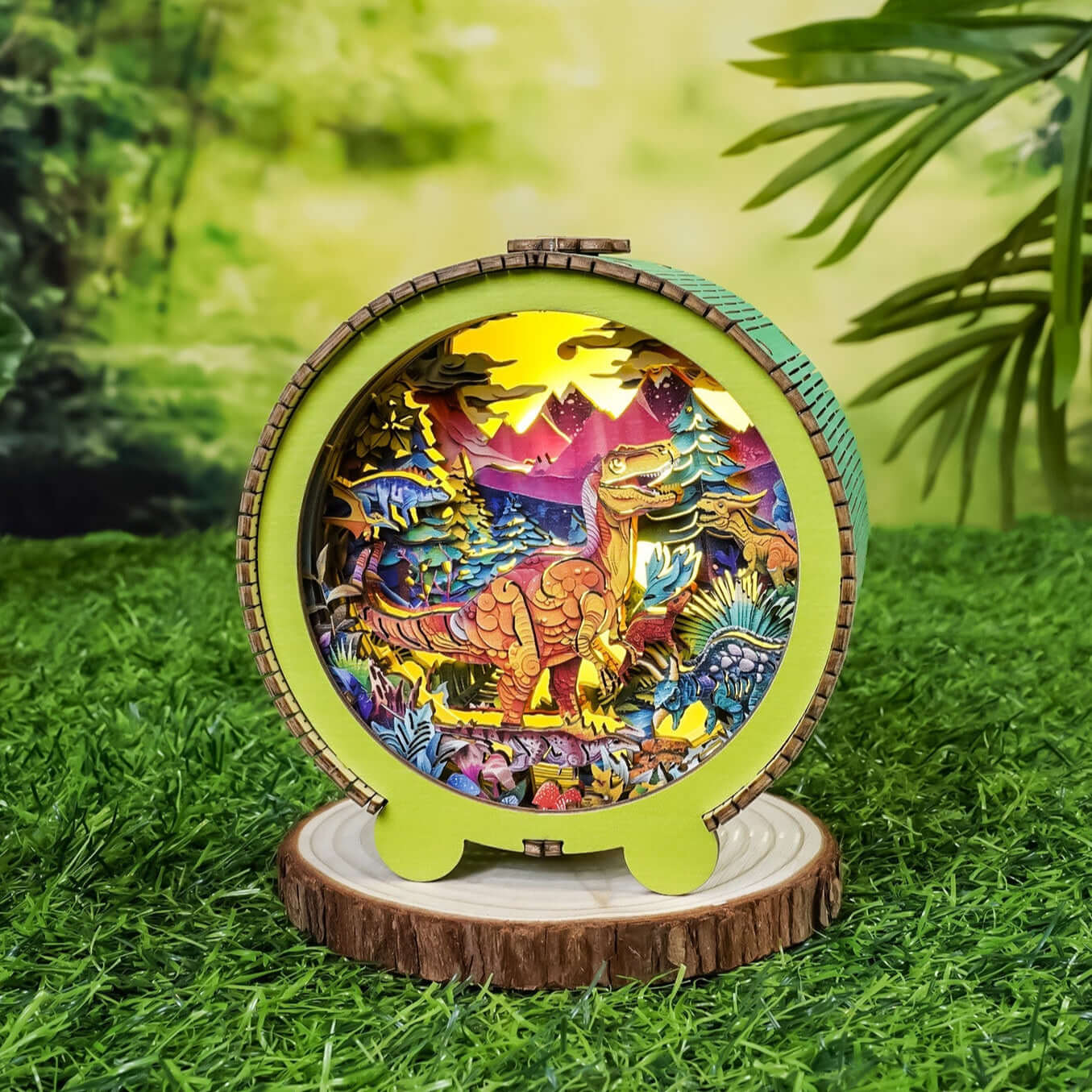 3D Wooden Puzzle Night Light, DIY kits for adults