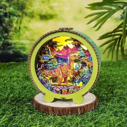 3D Wooden Puzzle Night Light, DIY kits for adults
