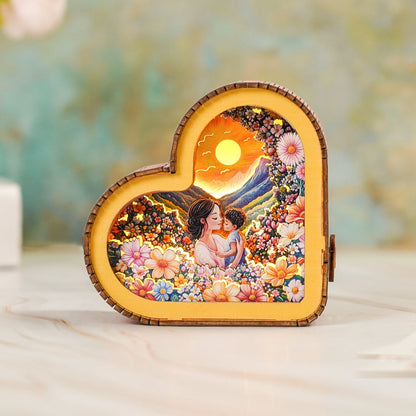 3D Wooden Puzzle Night Light, DIY kits for adults