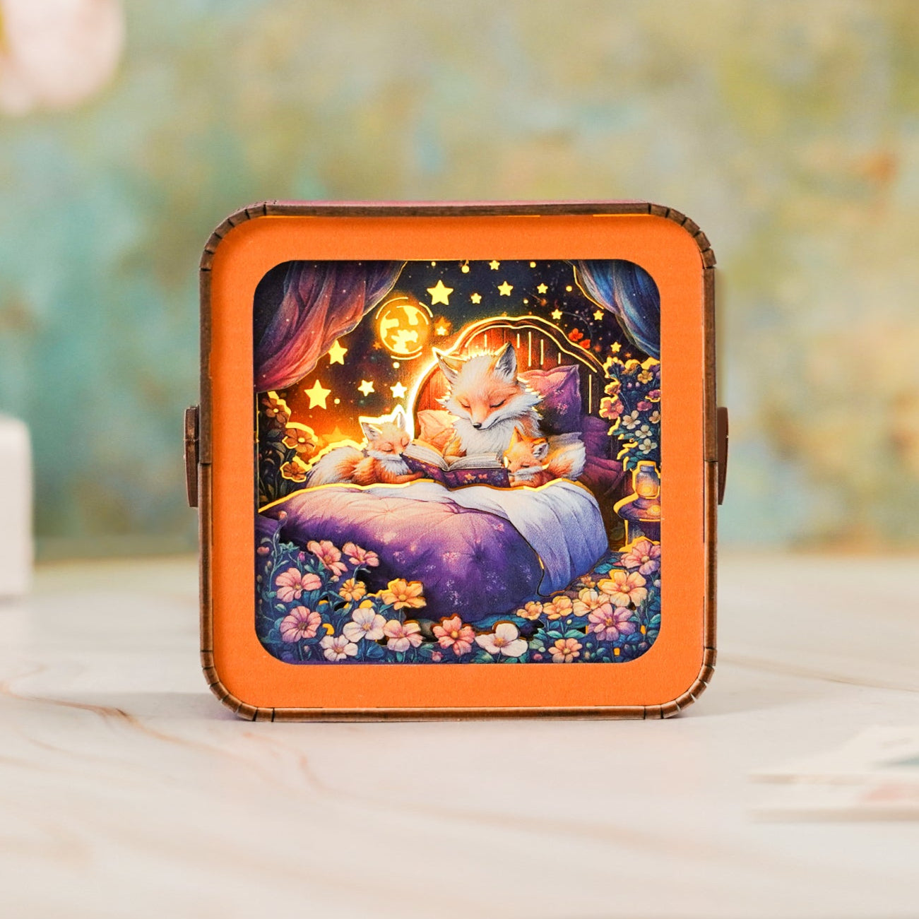 3D Wooden Puzzle Night Light, DIY kits for adults