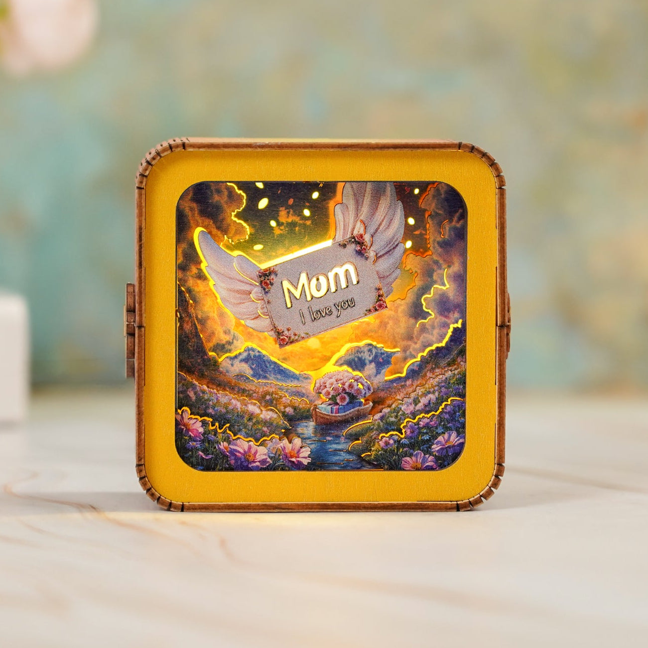 3D Wooden Puzzle Night Light, DIY kits for adults