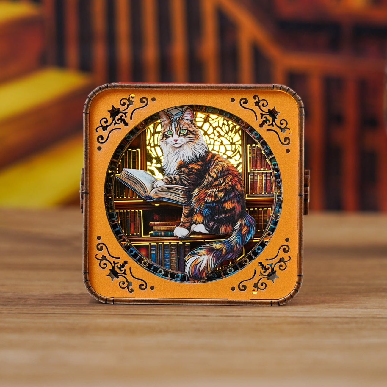 3D Wooden Puzzle Night Light, DIY kits for adults