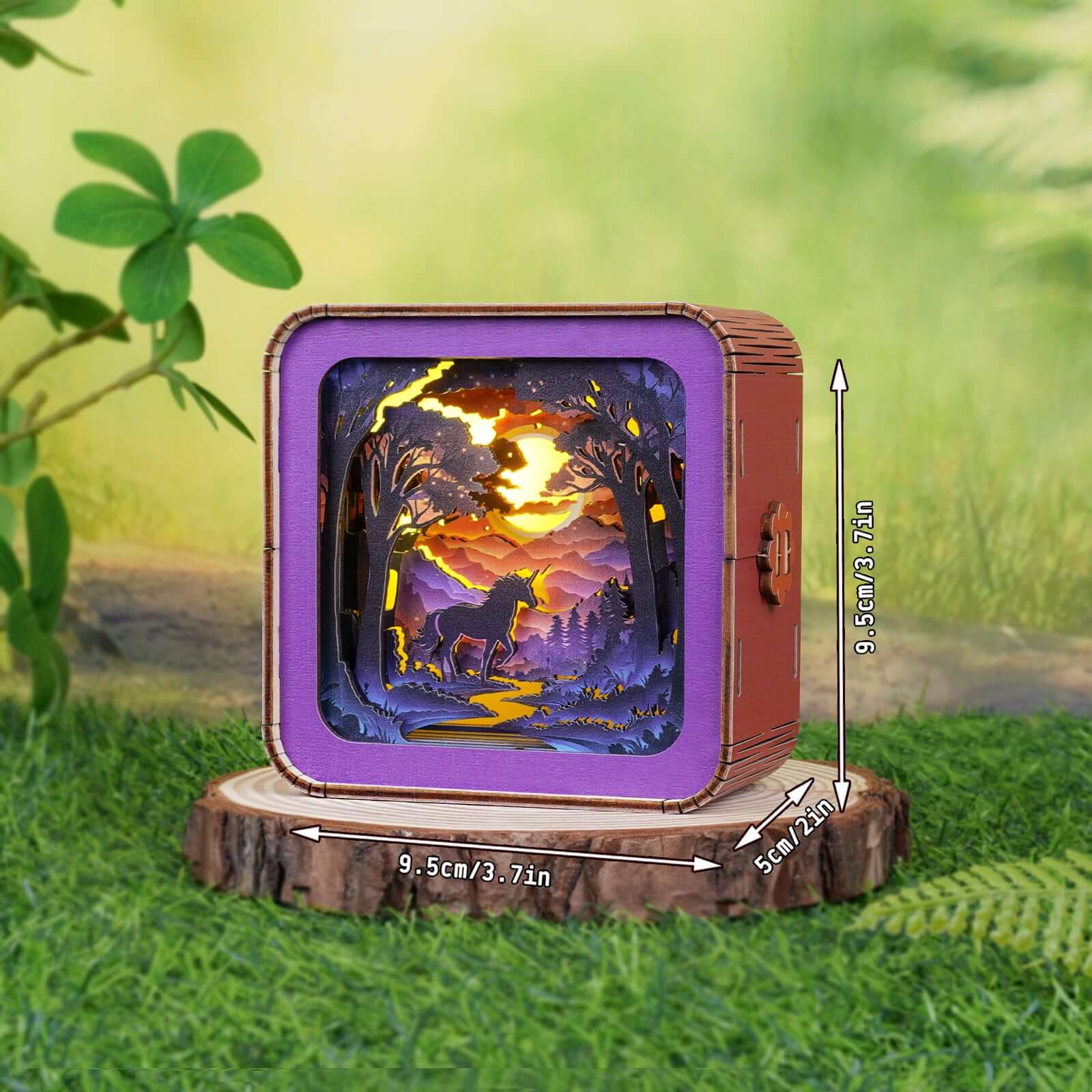 3D Wooden Puzzle Night Light, DIY kits for adults