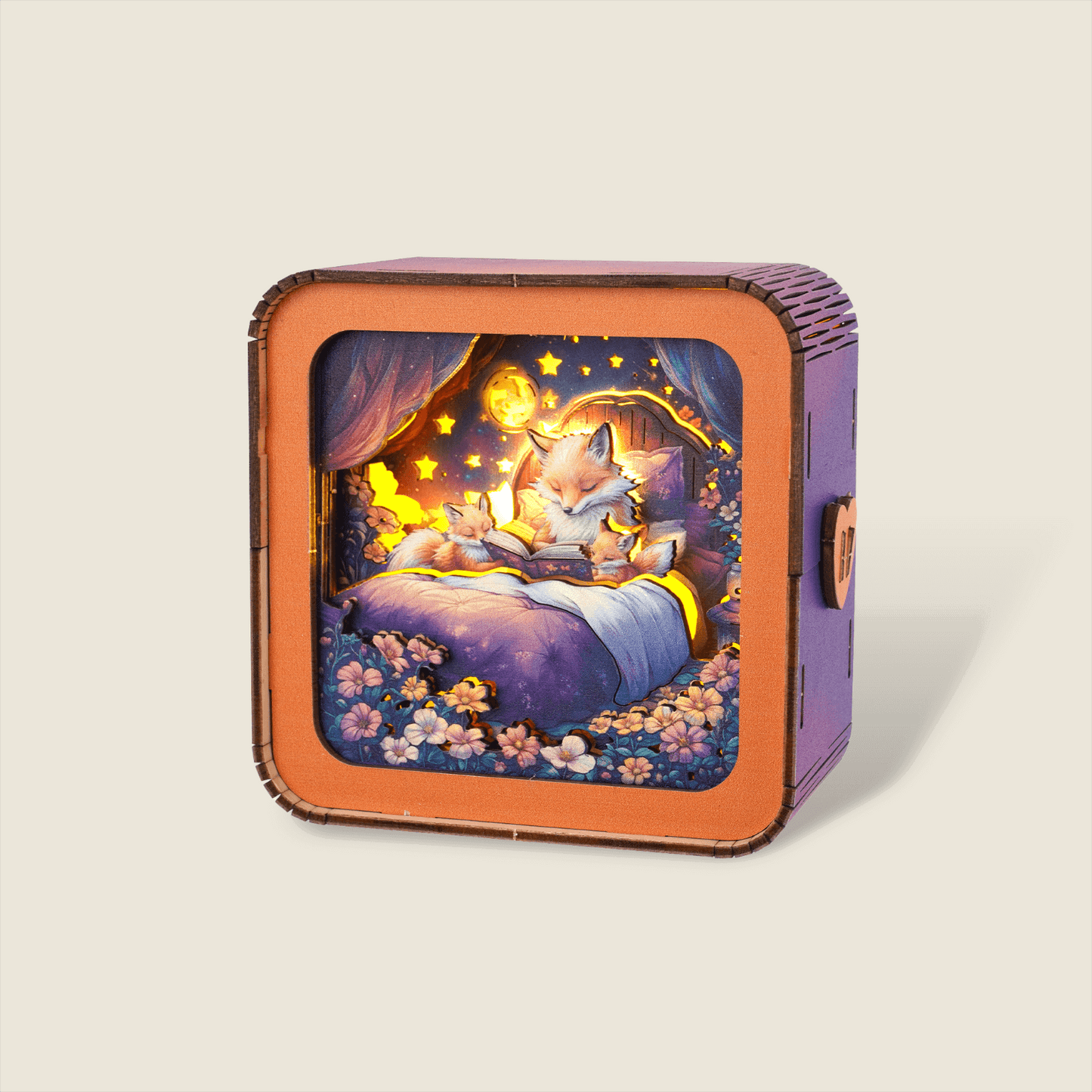 3D Wooden Puzzle Night Light, DIY kits for adults