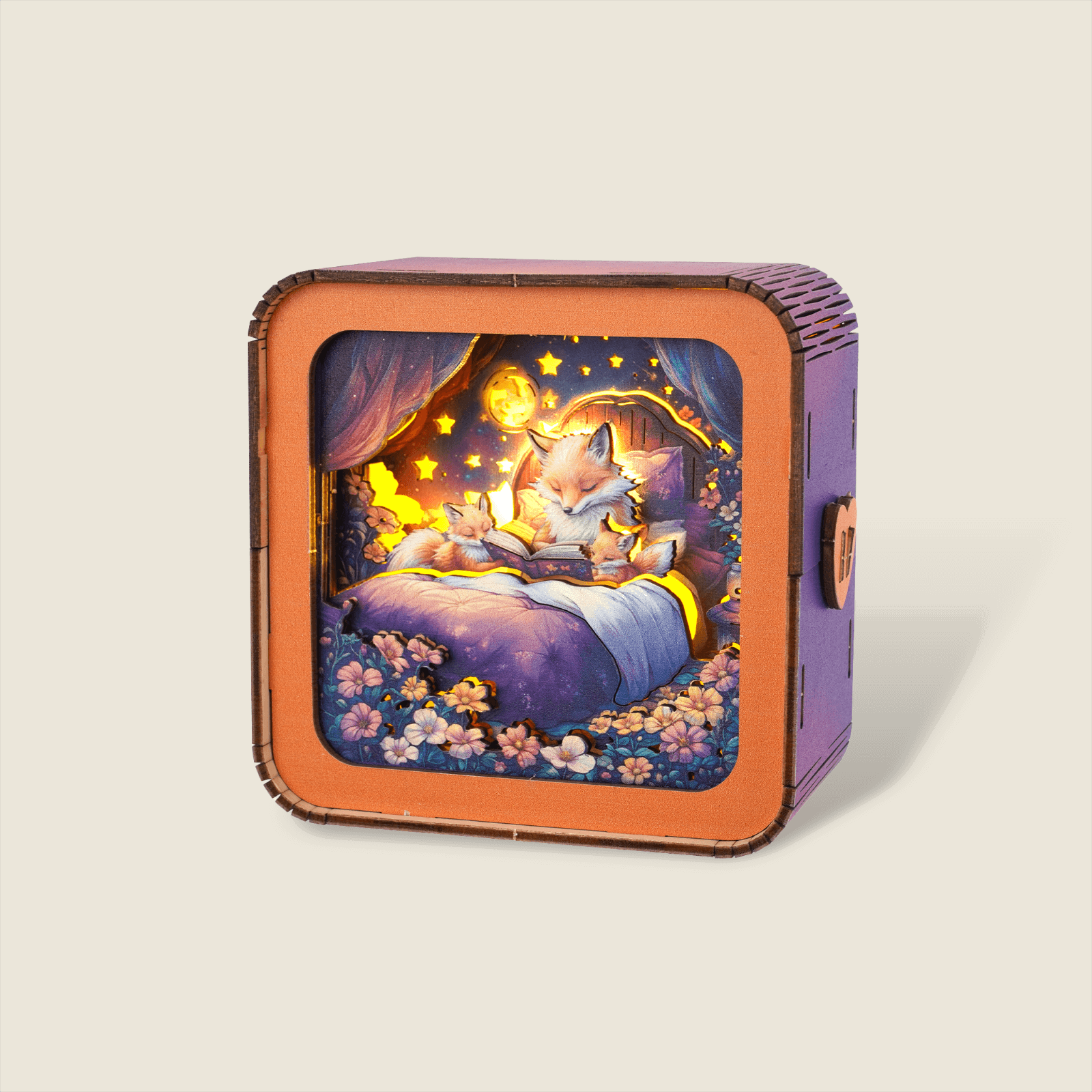 3D Wooden Puzzle Night Light, DIY kits for adults