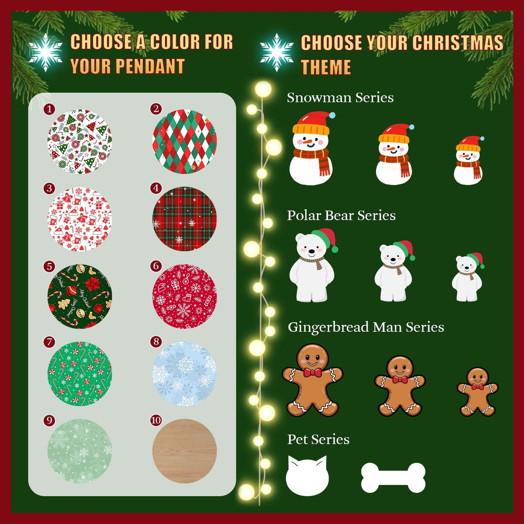 Christmas Snow Globe Ornament - Gingerbread Man