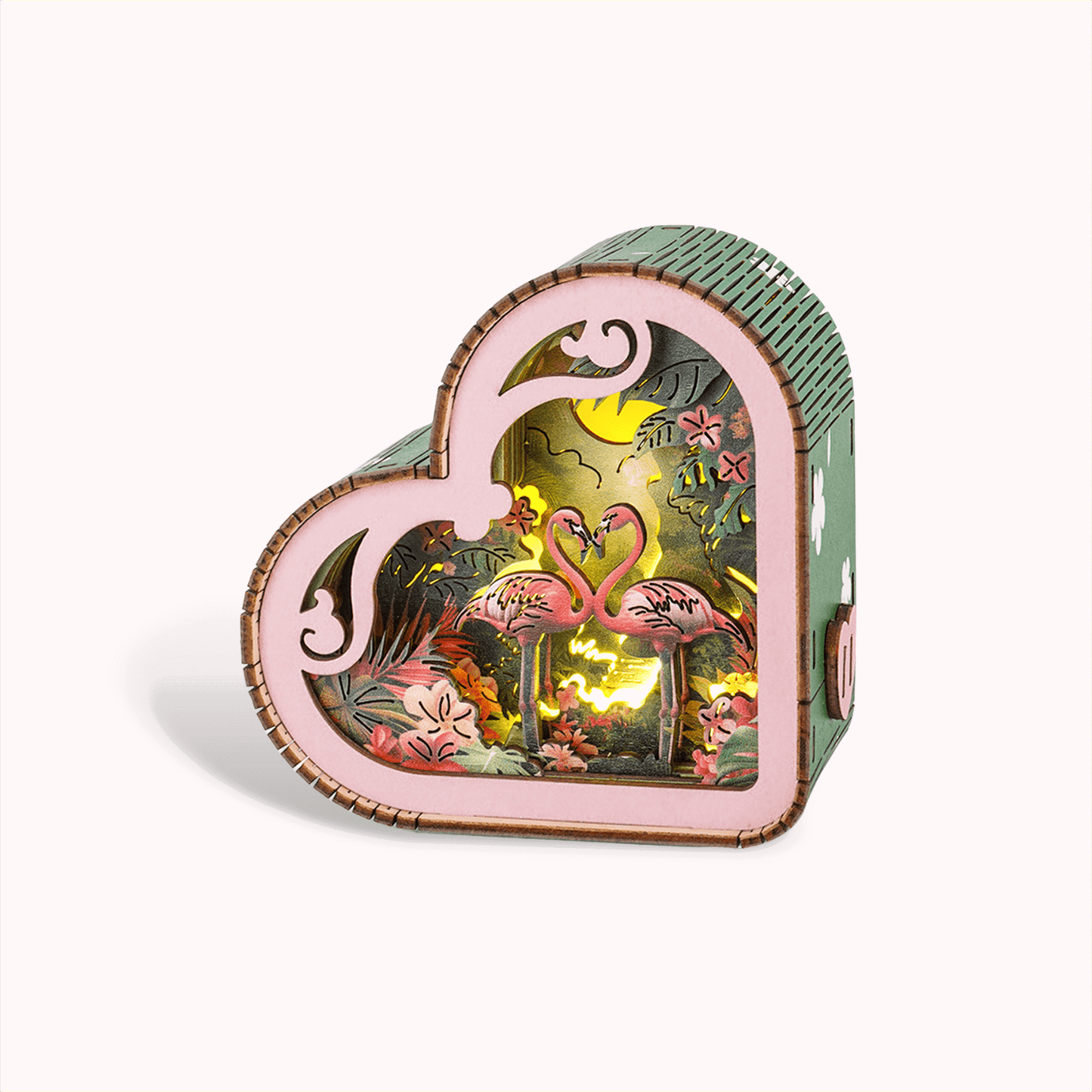 3D Wooden Puzzle Night Light, DIY kits for adults