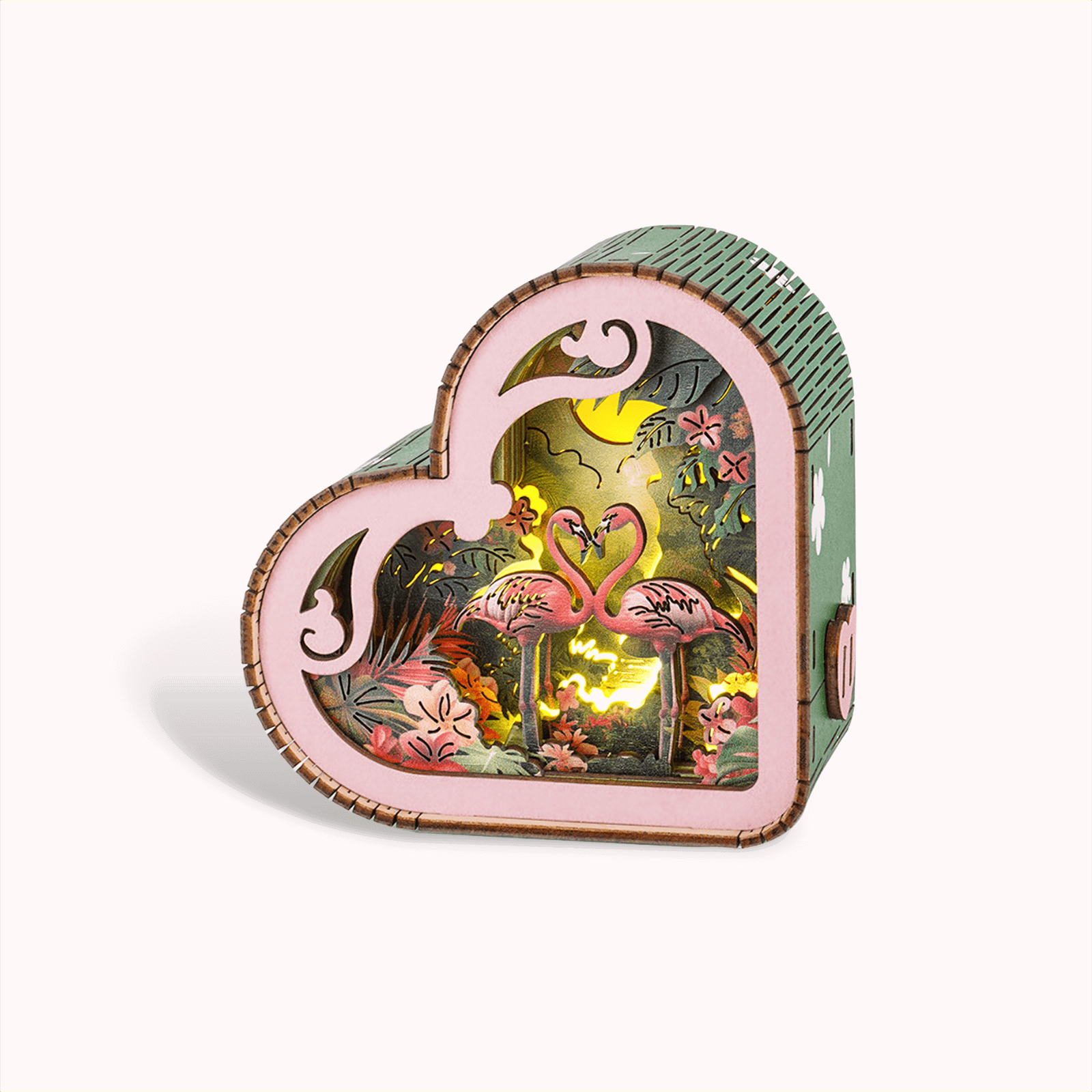 3D Wooden Puzzle Night Light, DIY kits for adults