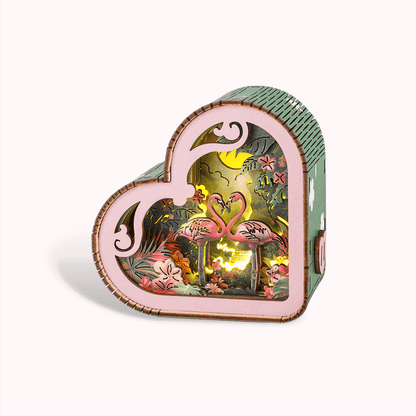 3D Wooden Puzzle Night Light, DIY kits for adults