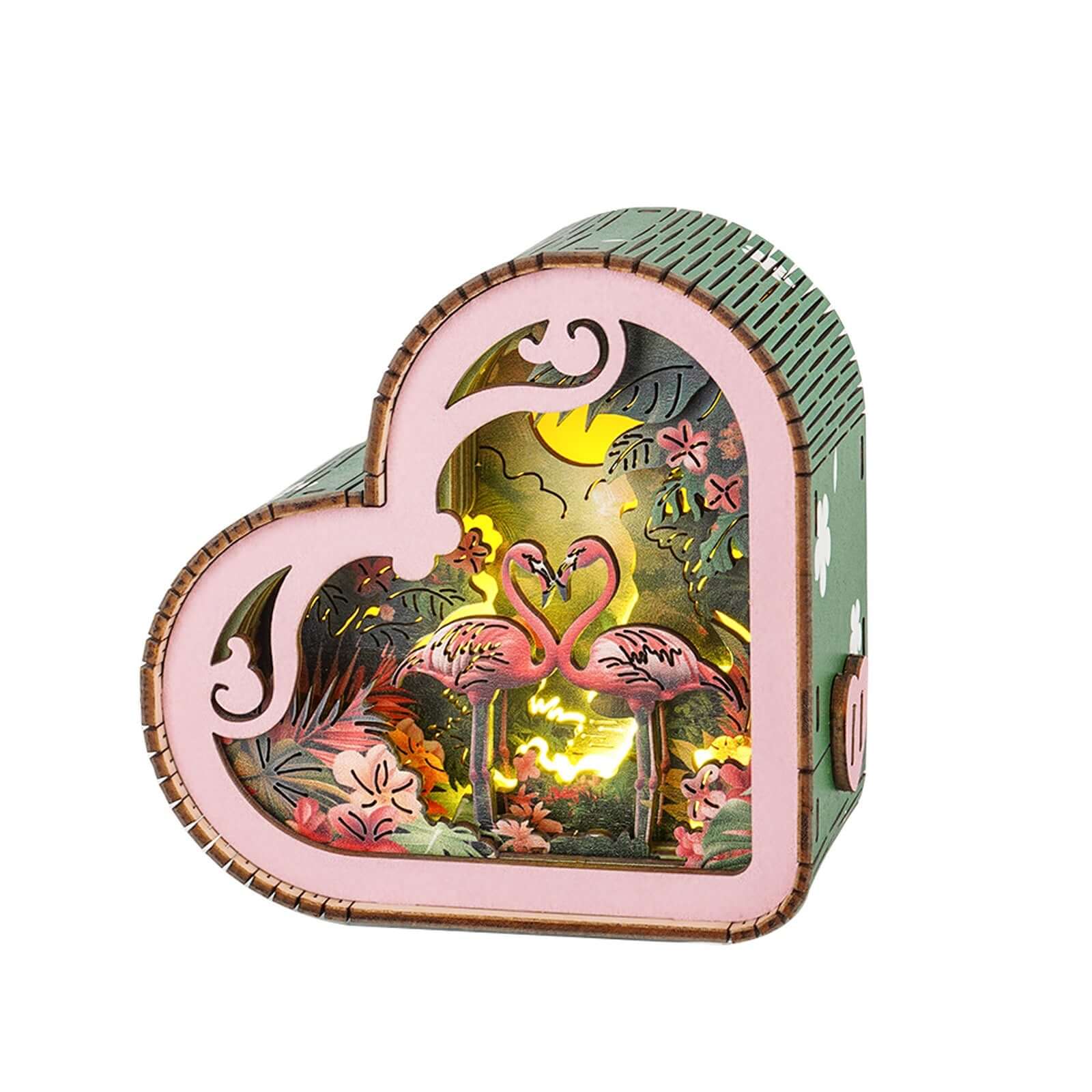 3D Wooden Puzzle Night Light, DIY kits for adults