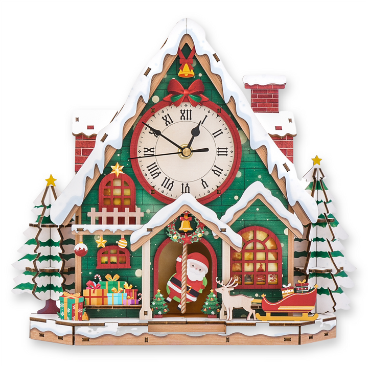 Wooden Puzzle Clock Kits - DIY 3D Clocks for Home Decor & Gifting ...