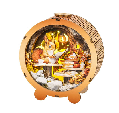 3D Wooden Puzzle Night Light, DIY kits for adults