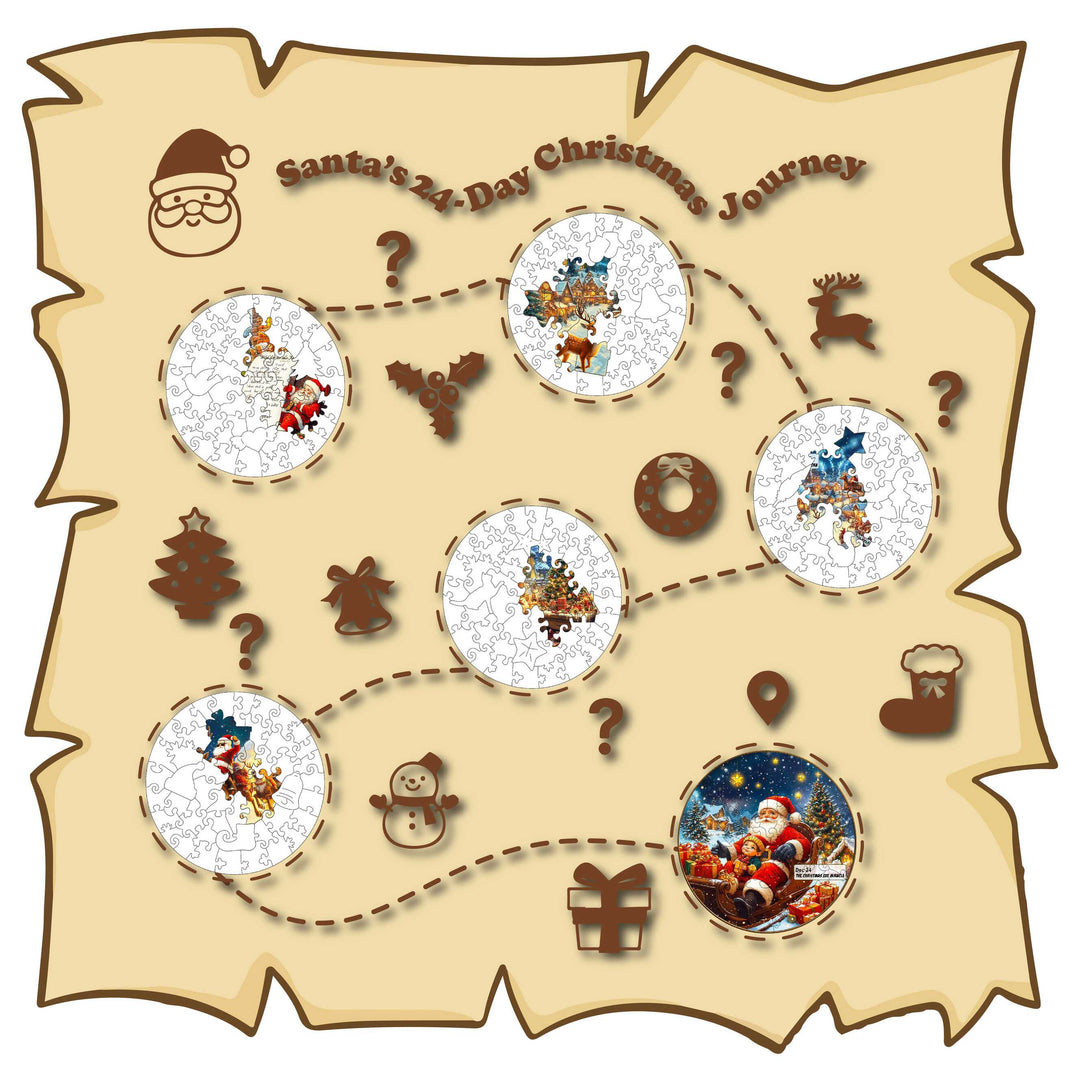 24-Day Advent Puzzle Calendar