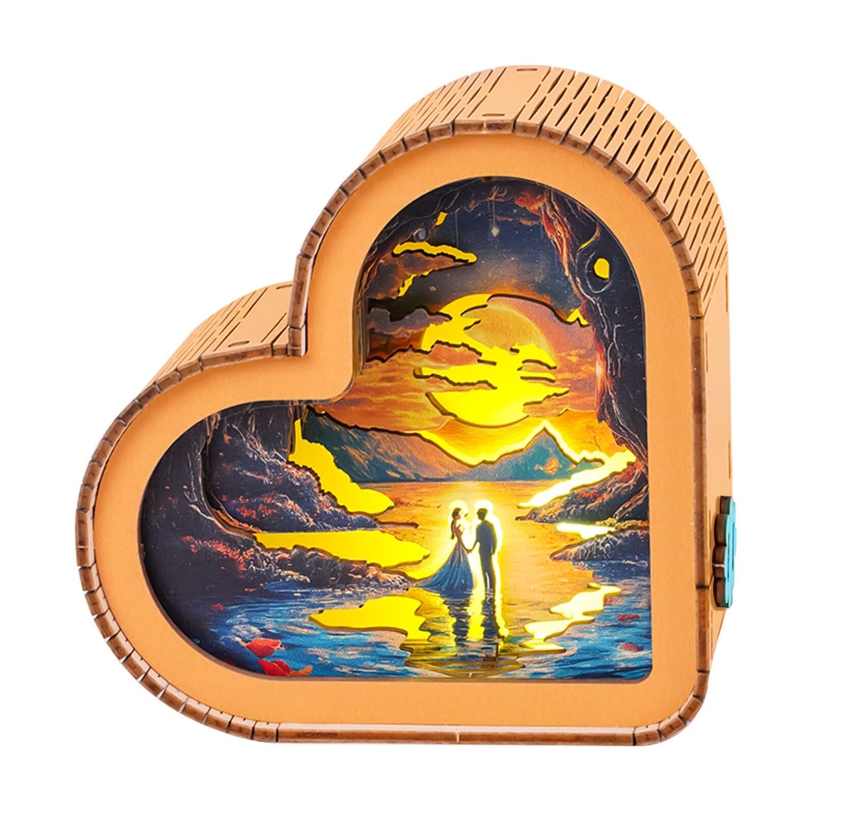 3D Wooden Puzzle Night Light, DIY kits for adults