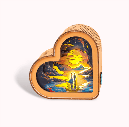 3D Wooden Puzzle Night Light, DIY kits for adults