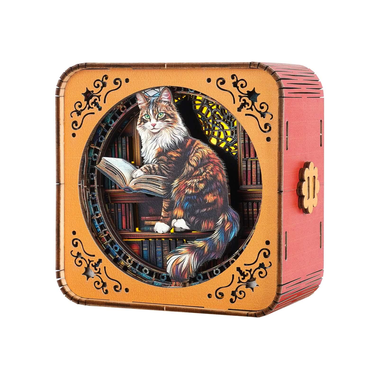 3D Wooden Puzzle Night Light, DIY kits for adults