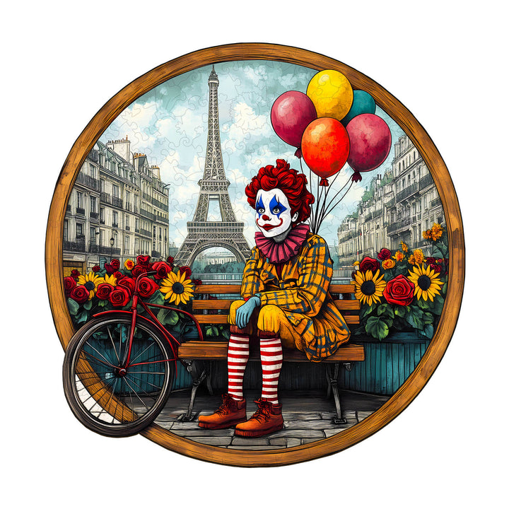 Thoughts of the Joker Wooden Jigsaw Puzzle