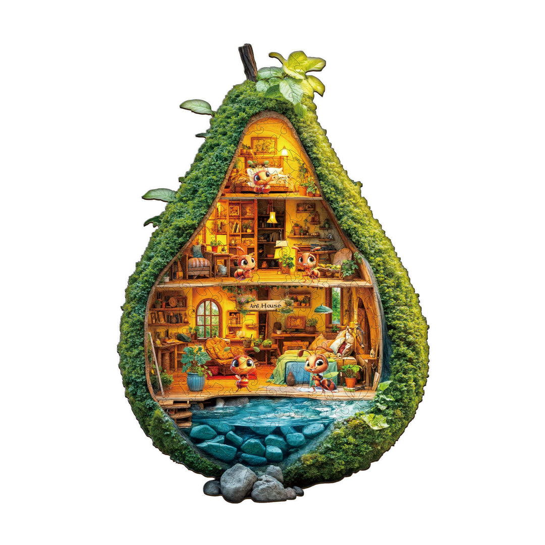 Ant House Wooden Jigsaw Puzzle