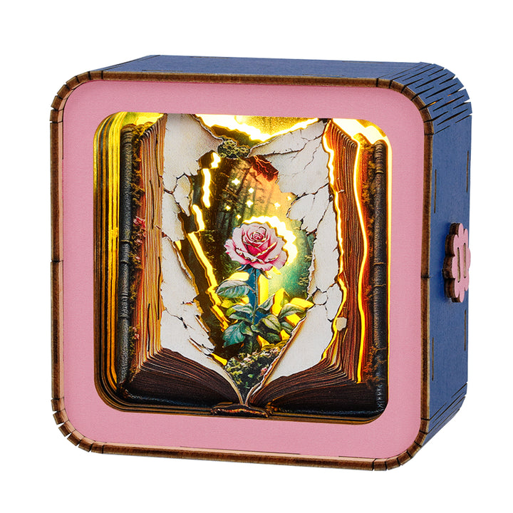 Blooming Story - 3D Wooden Puzzle Night Light Kit