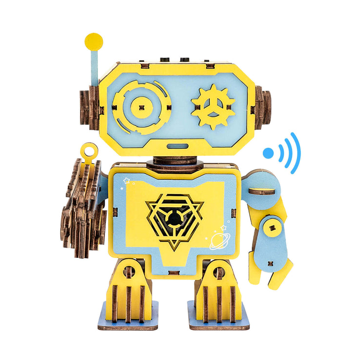 Sleeping Robot - STEM Wooden DIY Recorder Kit for Kids