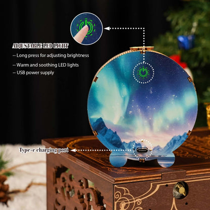 3D Wooden Puzzle Night Light, DIY kits for adults