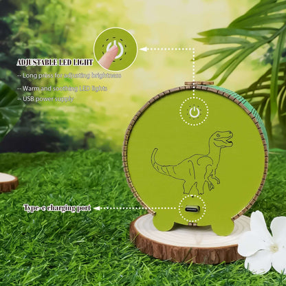 3D Wooden Puzzle Night Light, DIY kits for adults