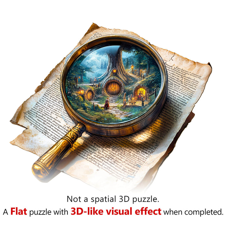 Truth Lens Wooden Jigsaw Puzzle