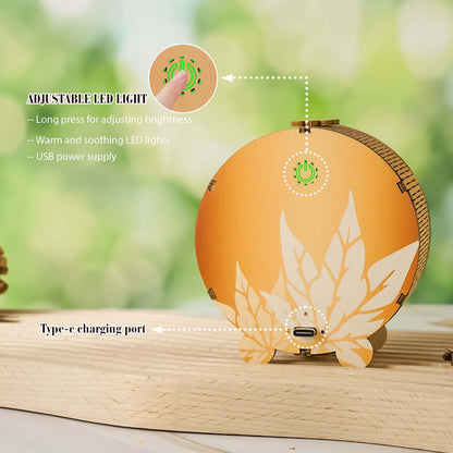 3D Wooden Puzzle Night Light, DIY kits for adults