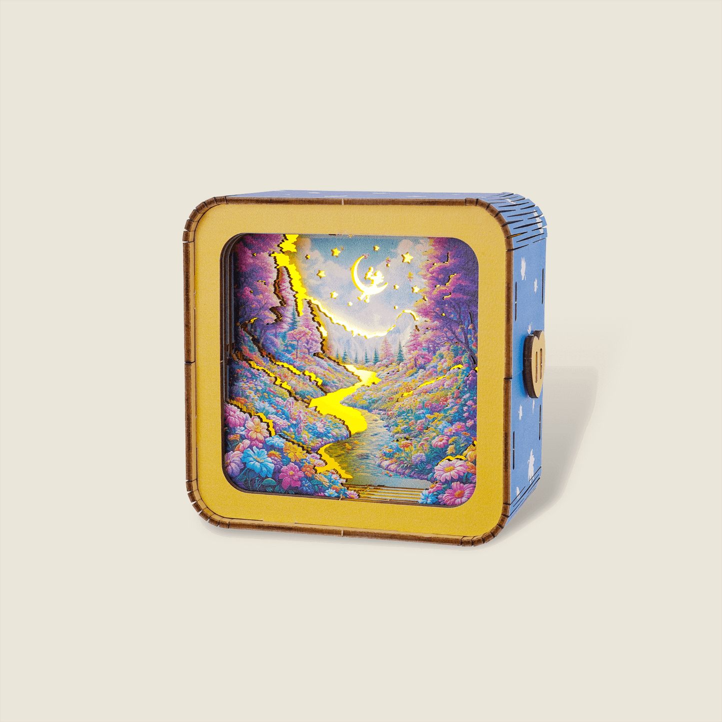 3D Wooden Puzzle Night Light, DIY kits for adults