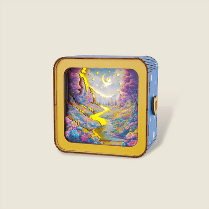 3D Wooden Puzzle Night Light, DIY kits for adults