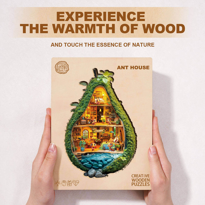 Ant House Wooden Jigsaw Puzzle