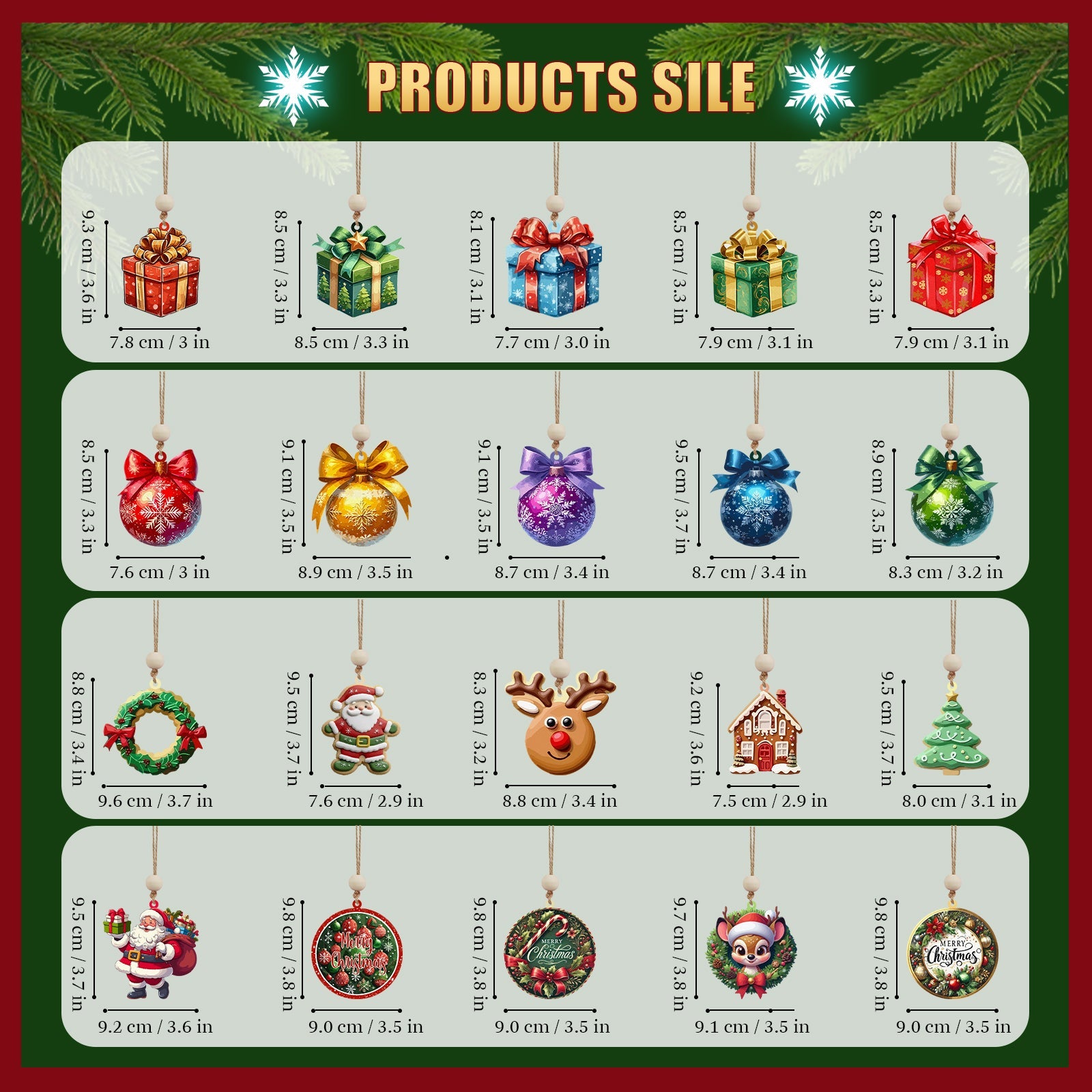 Christmas Snow Globe Ornament - Snow Man