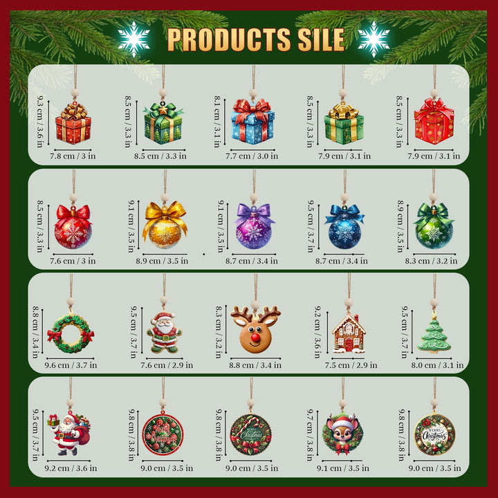 Christmas Snow Globe Ornament - Snow Man