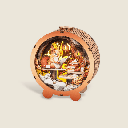3D Wooden Puzzle Night Light, DIY kits for adults
