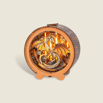 3D Wooden Puzzle Night Light, DIY kits for adults