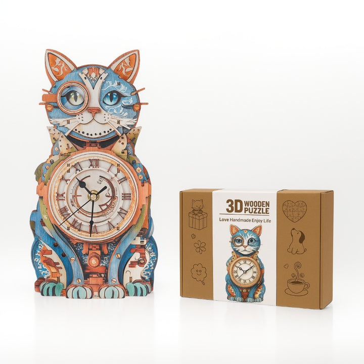 Wooden Puzzle Clocks | Buildable 3D Puzzles as Unique Gifts – CUTYWOOD