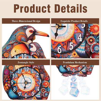 DIY Wooden Clock, 3D Puzzle Craft Kit
