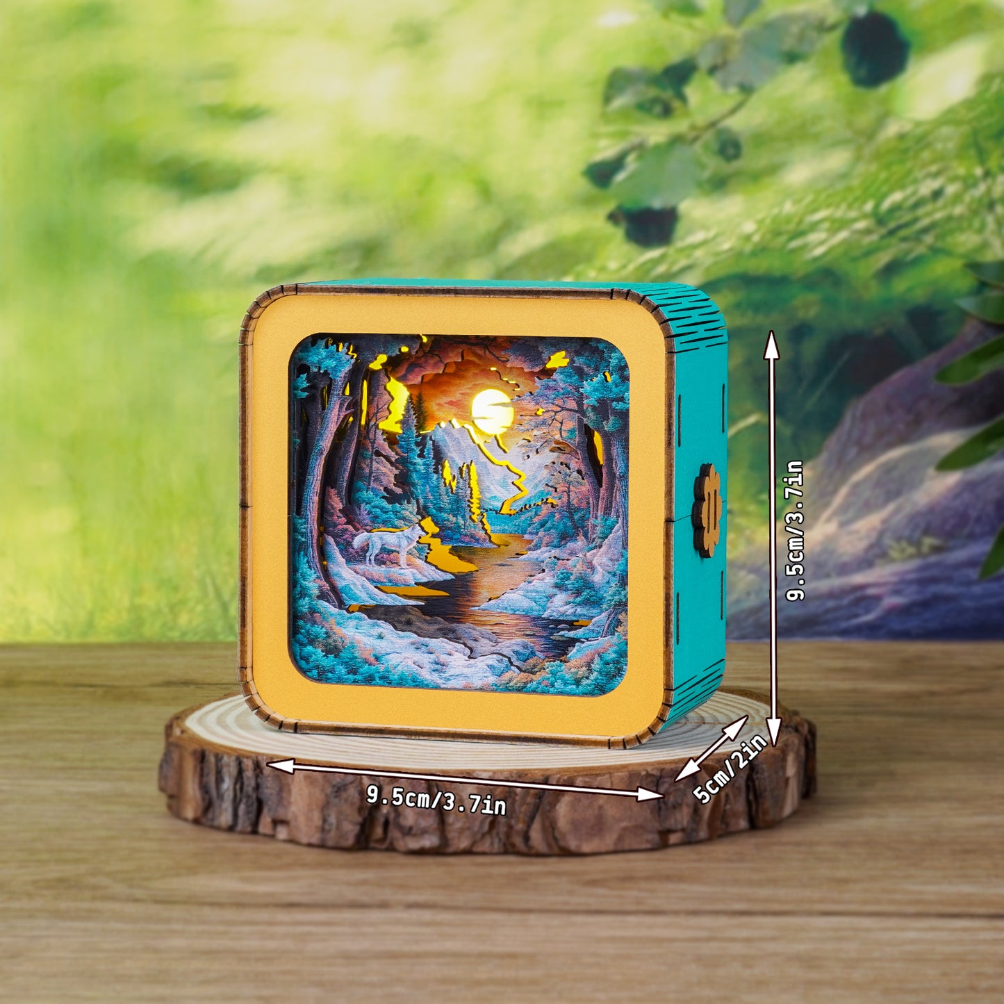 3D Wooden Puzzle Night Light, DIY kits for adults
