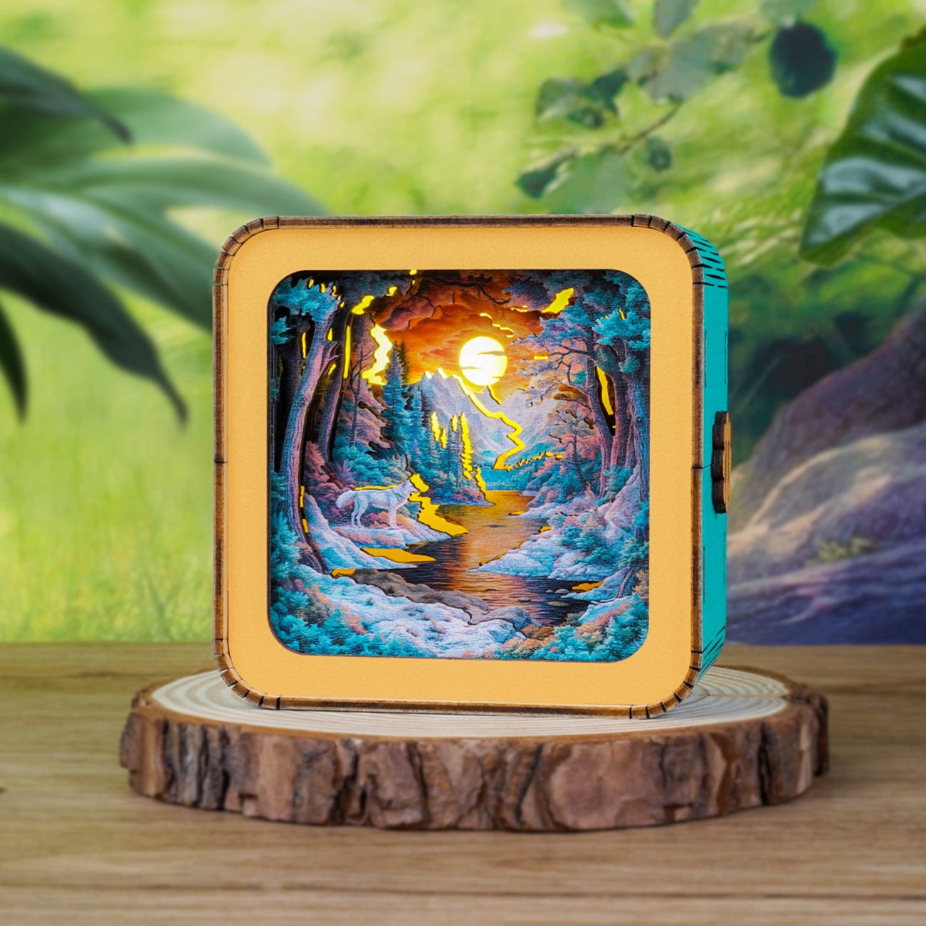 3D Wooden Puzzle Night Light, DIY kits for adults