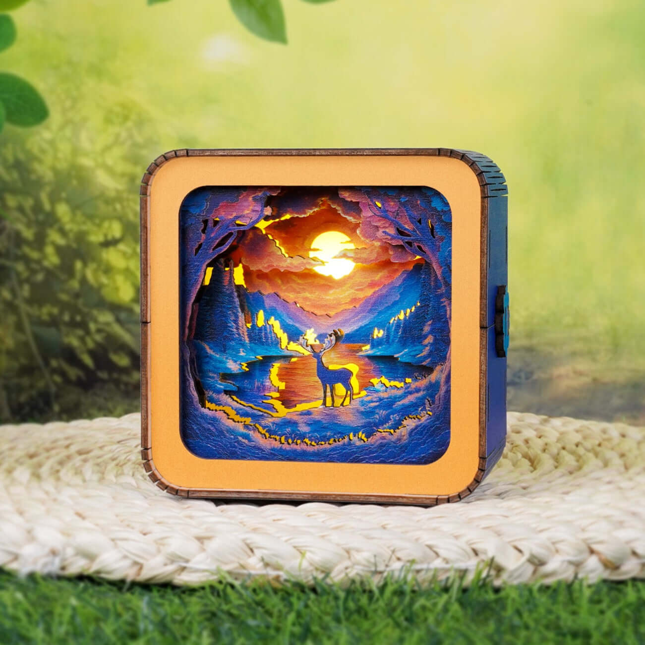 3D Wooden Puzzle Night Light, DIY kits for adults