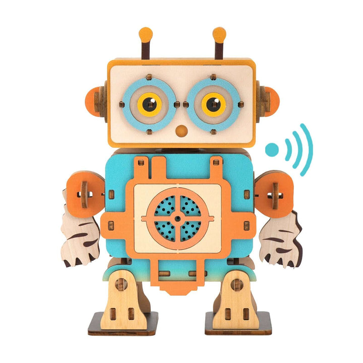 Grunt Robot - STEM Wooden DIY Recorder Kit for Kids