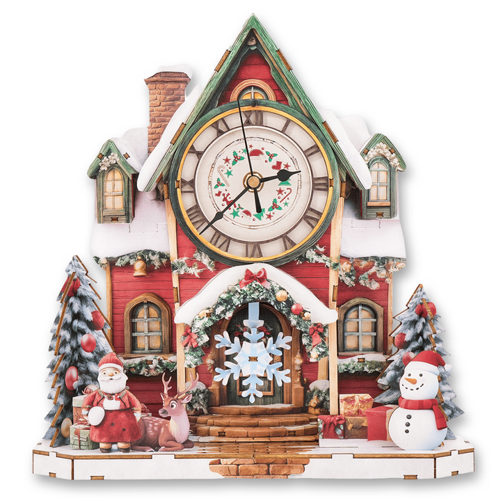 Wooden Puzzle Clock Kits - DIY 3D Clocks for Home Decor & Gifting ...