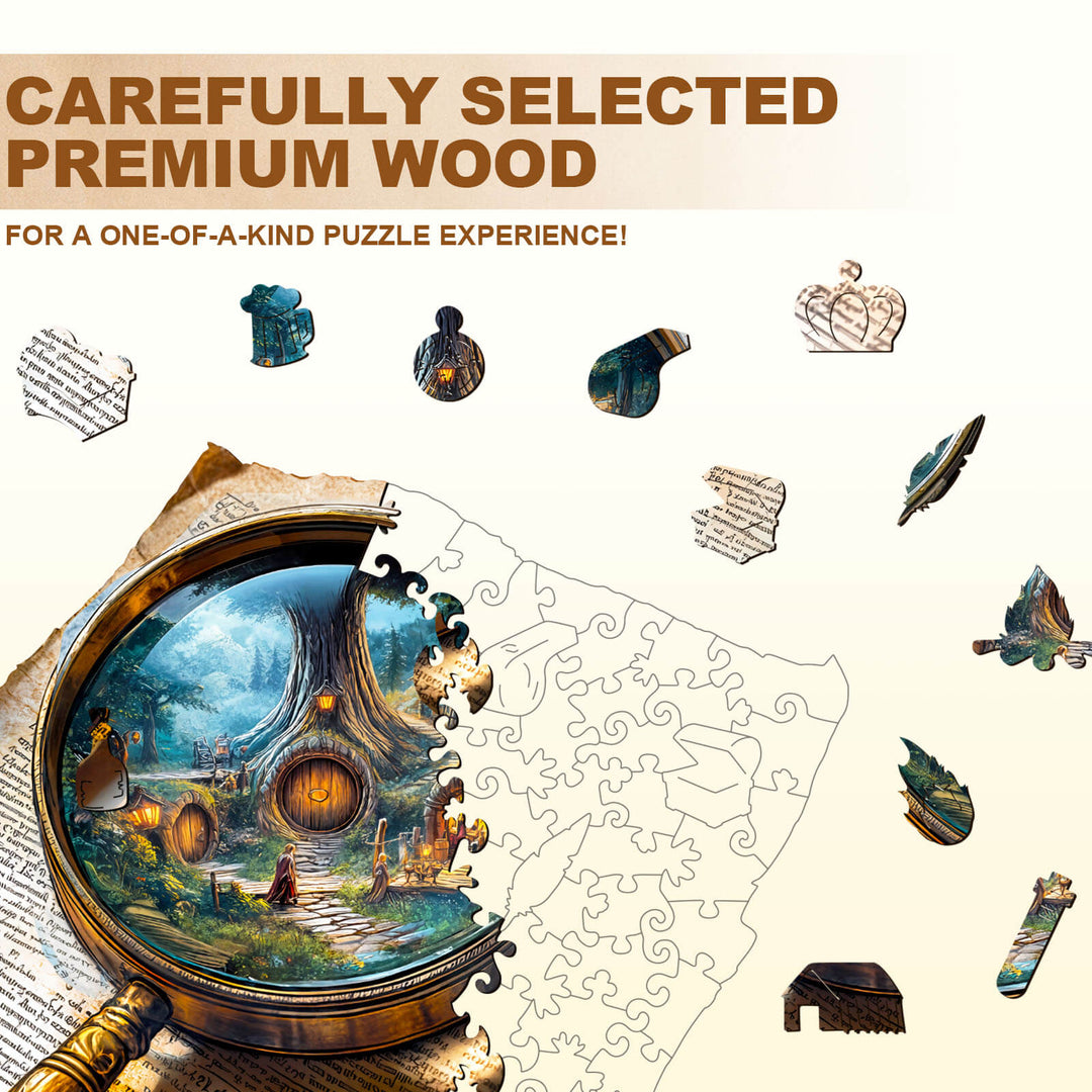 Truth Lens Wooden Jigsaw Puzzle
