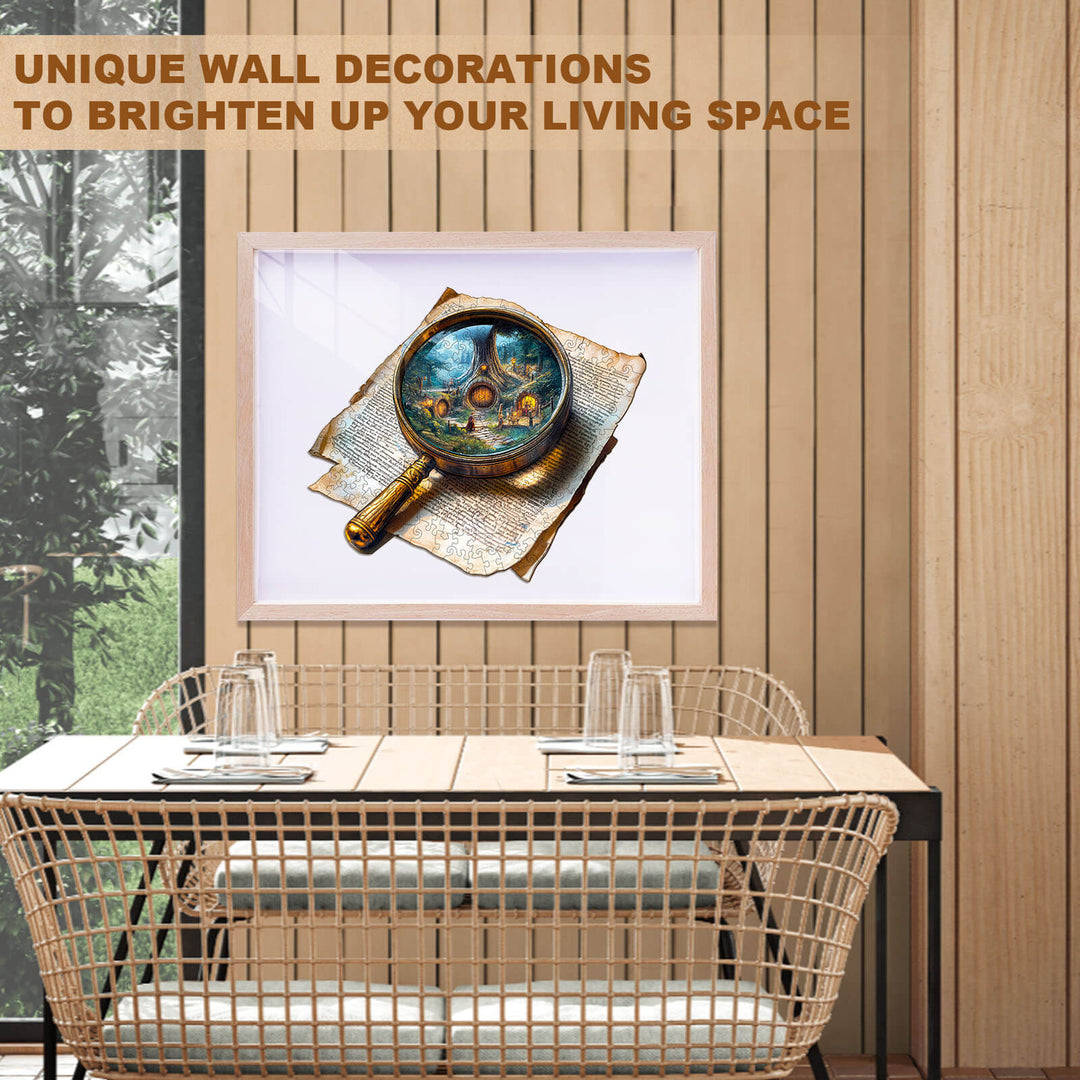 Truth Lens Wooden Jigsaw Puzzle