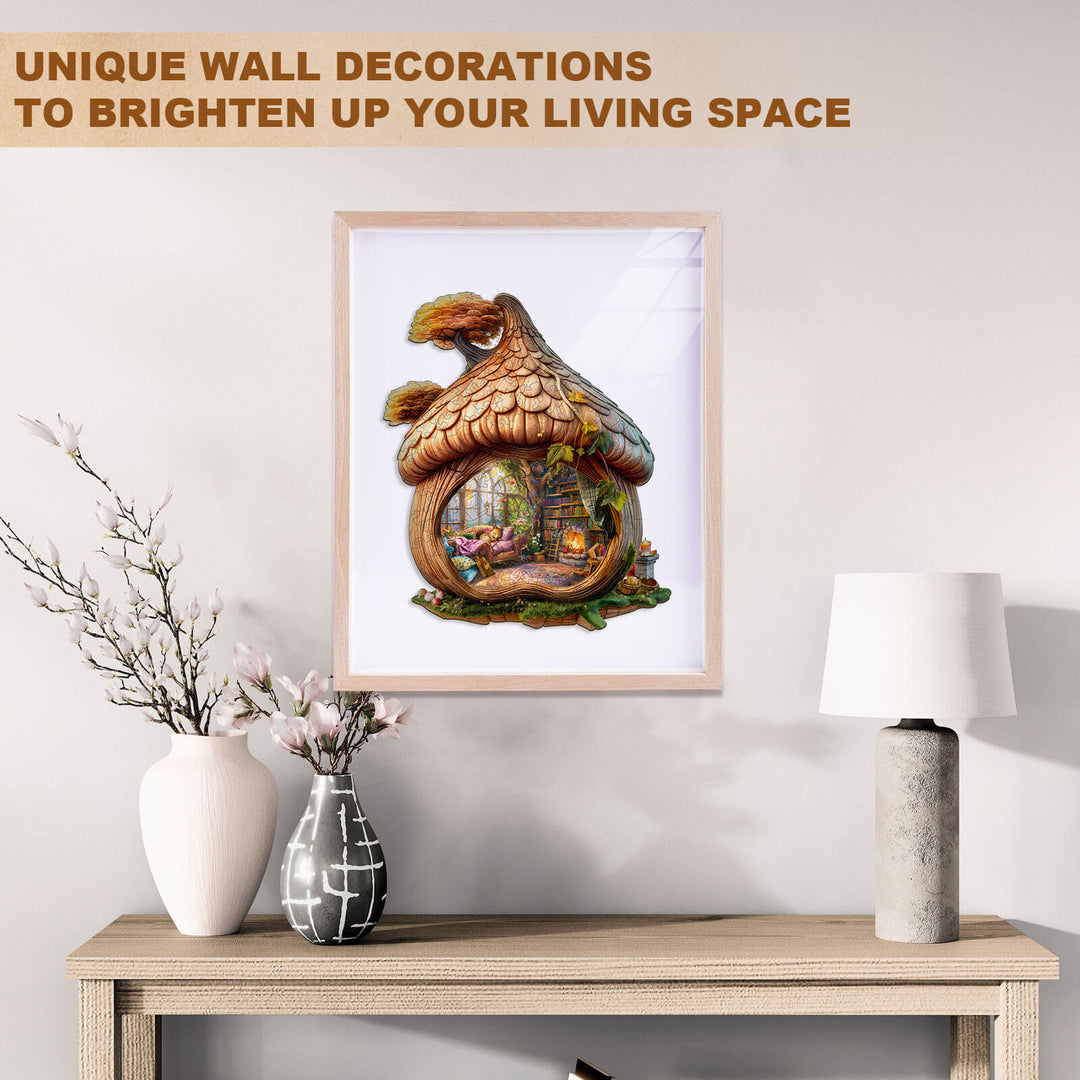 Squirrel's House Wooden Jigsaw Puzzle