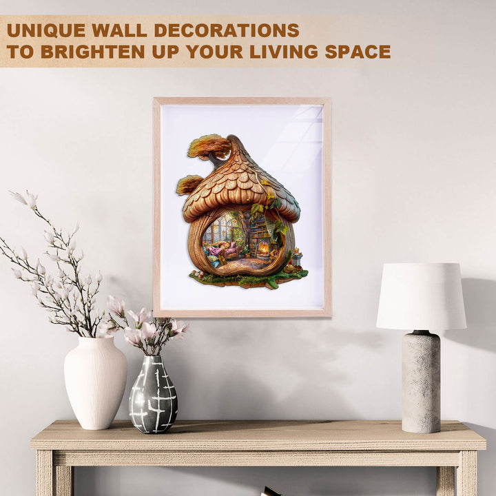 Squirrel's House Wooden Jigsaw Puzzle