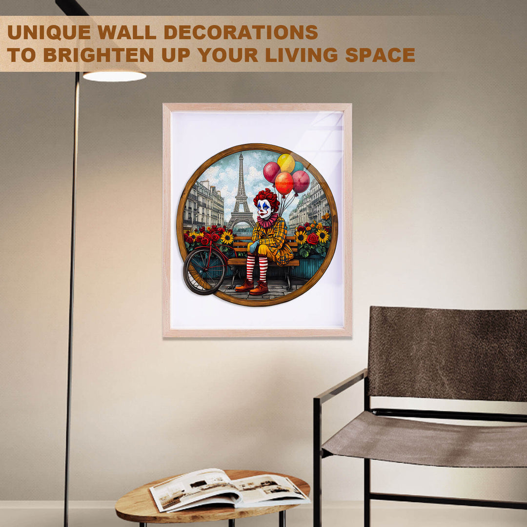 Thoughts of the Joker Wooden Jigsaw Puzzle